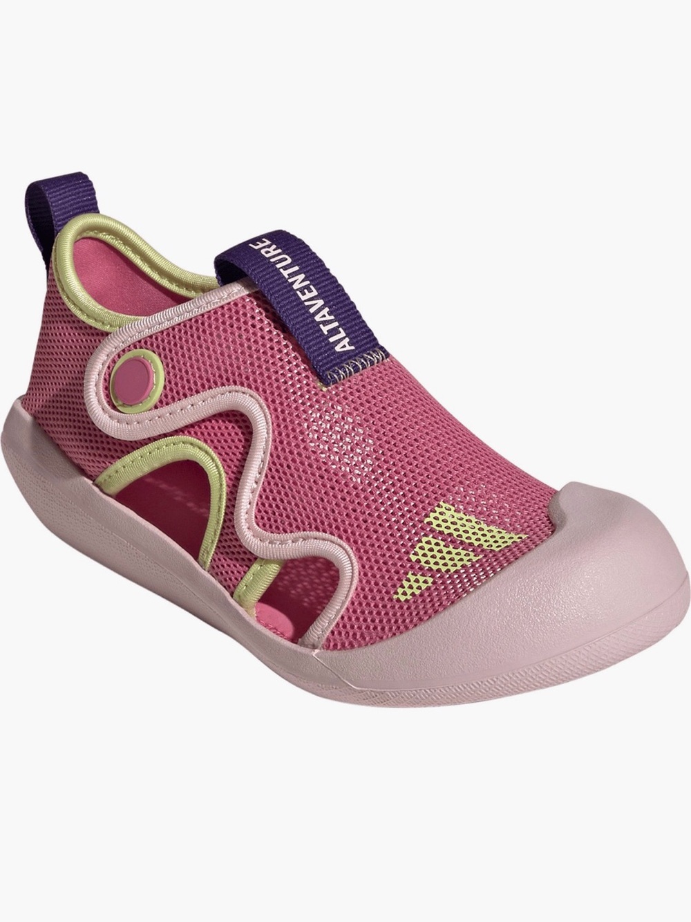 Adidas Toddler Pink Mesh Slip-On Water Shoe